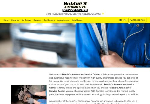 Robbie's Automotive Service Center capture - 2024-03-29 03:35:05