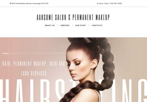 Aahsome Salon & Permanent Makeup capture - 2024-03-29 04:37:45