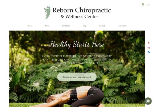 Reborn Chiropractic & Wellness Center capture - 2024-03-29 11:38:25