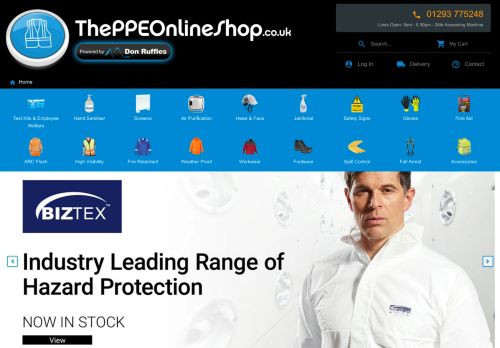 The PPE Online Shop capture - 2024-03-30 08:08:42