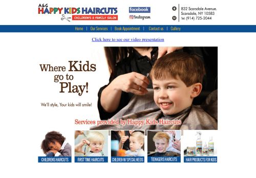 A & G Happy Kids Hair Cuts capture - 2024-03-30 10:26:15