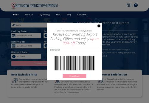Airport Parking Luton capture - 2024-04-01 06:53:36