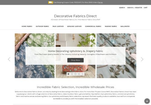 Decorative Fabrics Direct capture - 2024-04-01 09:41:26