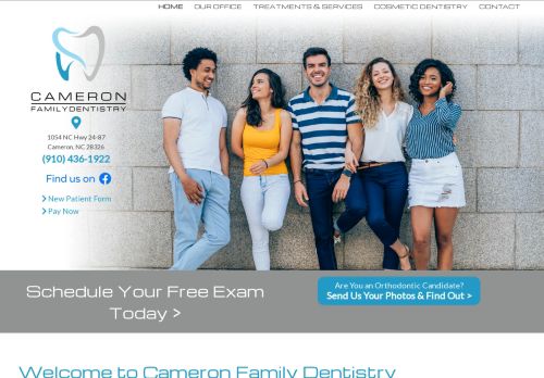 Cameron Family Dentistry capture - 2024-04-01 09:58:23