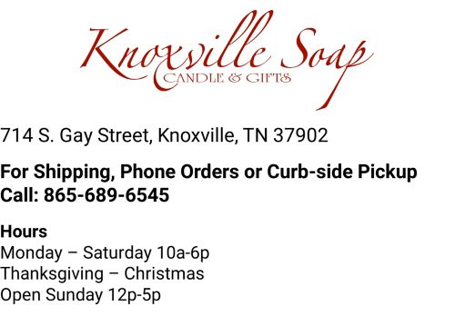 Knoxville Soap, Candle & Gifts capture - 2024-04-01 14:47:44