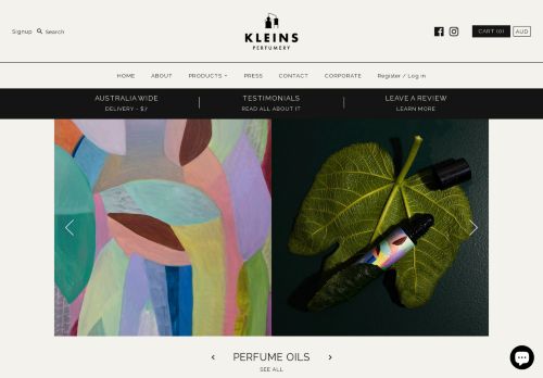 Kleins Perfumery capture - 2024-04-01 22:09:50