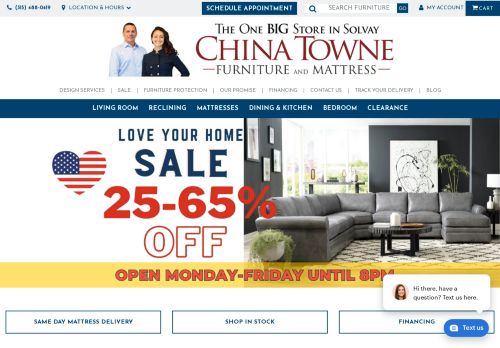 China Towne Furniture & Mattress capture - 2024-04-02 02:43:04