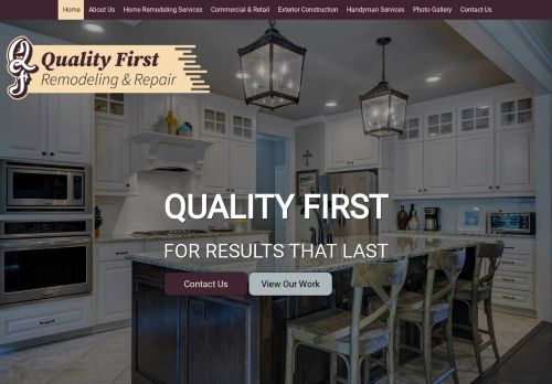 Quality First Remodeling & Repair capture - 2024-04-02 05:21:31