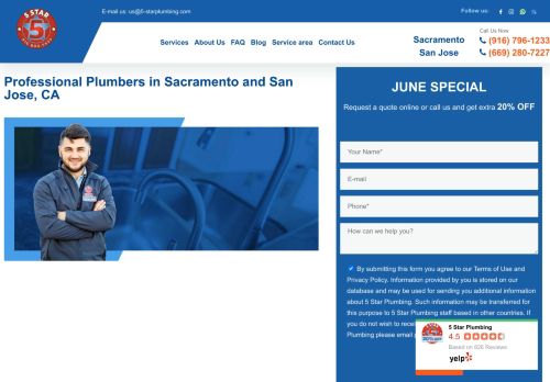 5 Star Plumbing capture - 2024-04-02 10:07:25