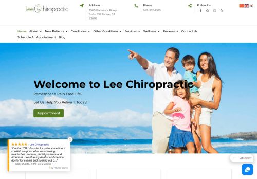 Lee Chiropractic capture - 2024-04-02 12:02:41