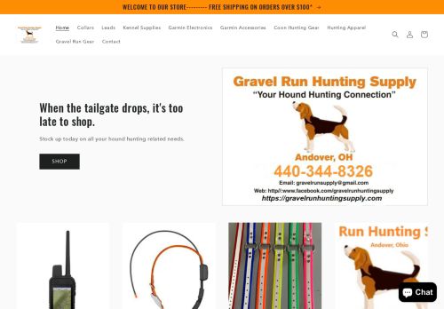 Gravel Run Hunting Supply capture - 2024-04-02 18:47:36