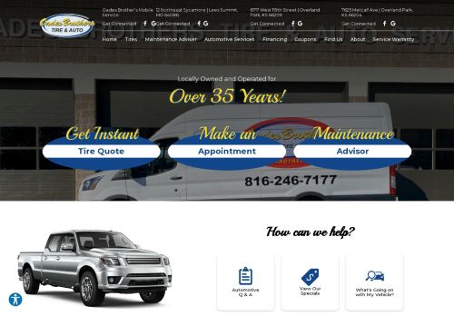 Oades Brothers Tire & Auto capture - 2024-04-03 04:59:17