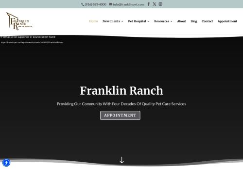 Franklin Ranch Pet Hospital capture - 2024-04-03 15:16:15