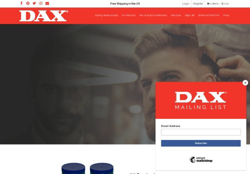 D A X Hair Care Products capture - 2024-04-03 20:59:15