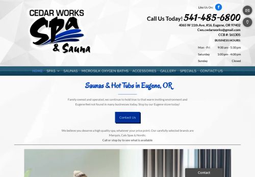 Cedar Works Spa & Sauna capture - 2024-04-03 21:25:42