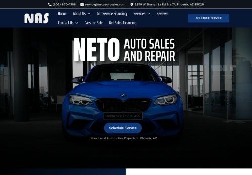 Neto Auto Sales & Repair capture - 2024-04-03 22:01:56