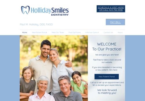 Holliday Cosmetic & Family Dentistry capture - 2024-04-04 08:33:49