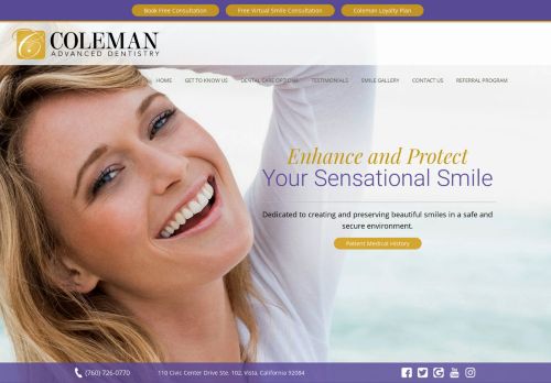 Coleman Advanced Dentistry capture - 2024-04-04 23:12:30