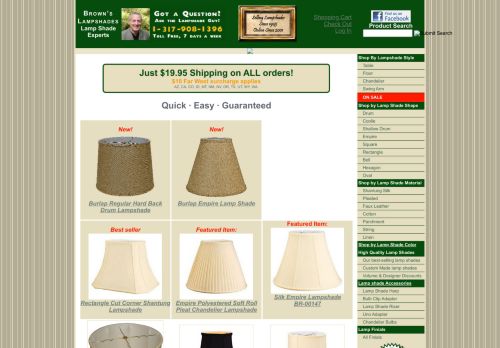 Brown's Lampshades capture - 2024-04-05 04:57:08