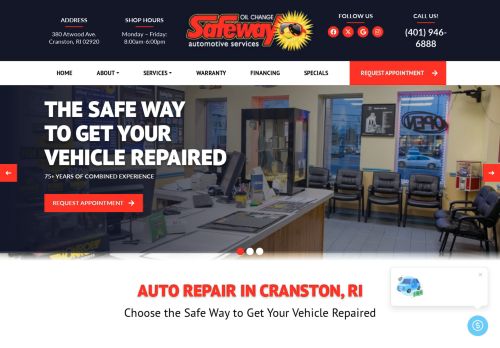 Safeway Oil Change & Automotive Services capture - 2024-04-05 06:05:02