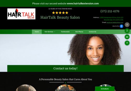 Hairtalk Beauty Salon capture - 2024-04-05 10:39:24