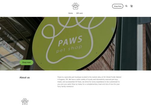 Paws Pet Shop capture - 2024-04-05 19:30:58