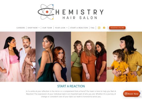 Chemistry Hair Salon capture - 2024-04-05 20:44:16