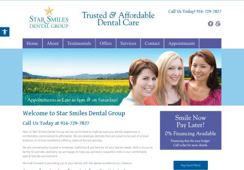Star Smiles Dental Group capture - 2024-04-06 10:01:09