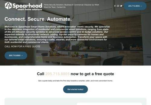 Spearhead Smart Home Solutions capture - 2024-04-06 14:41:11