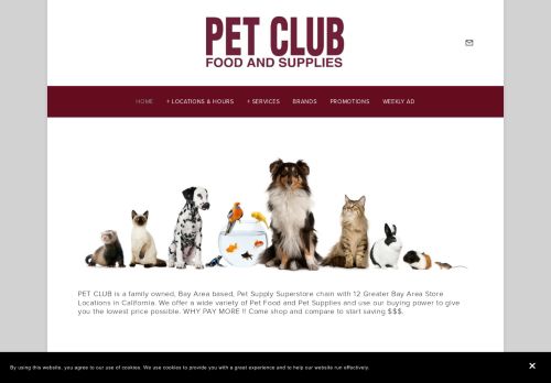 Pet Club Food And Supplies capture - 2024-04-06 15:44:22