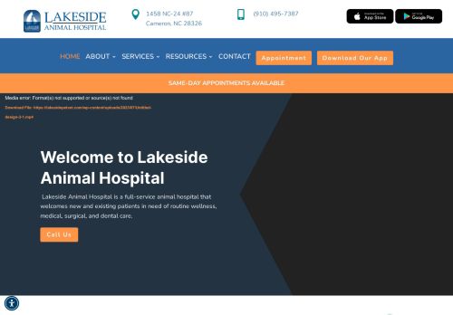 Lakeside Animal Hospital capture - 2024-04-06 16:47:44