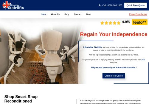 Affordable Stairlifts capture - 2024-04-06 18:44:28