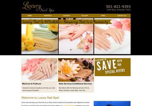 Luxury Nail Spa Little Rock capture - 2024-04-06 21:19:10