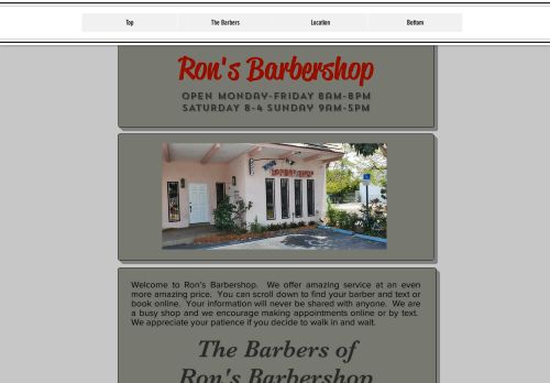 Ron's Barbershop capture - 2024-04-06 22:59:46