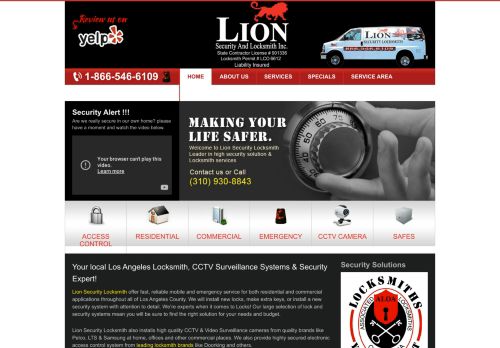 Lion Security Locksmith capture - 2024-04-09 04:43:06