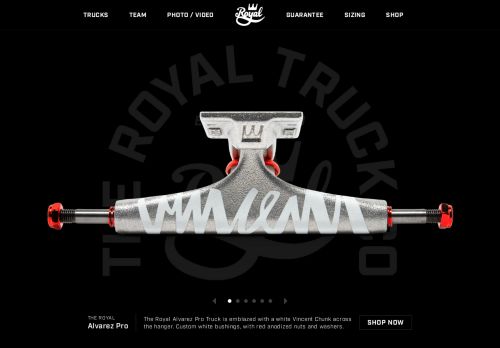 Royal Skateboard Trucks capture - 2024-04-09 07:23:12
