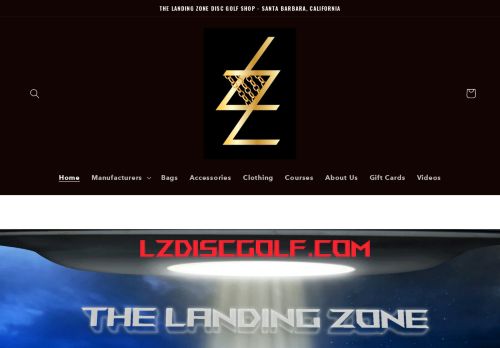 The Landing Zone Disc Golf Shop capture - 2024-04-09 11:20:03