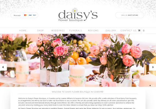 Daisy's Flower Boutique capture - 2024-04-09 16:06:06