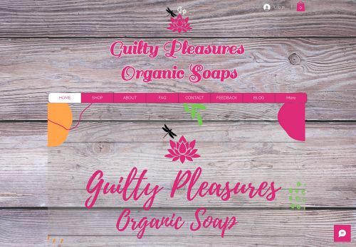 Guilty Pleasures Organic Soaps capture - 2024-04-09 16:51:47