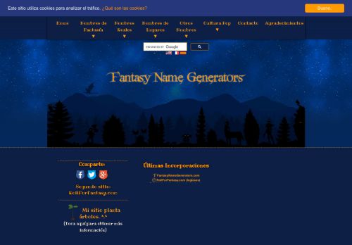 Fantasy Name Generators capture - 2024-04-09 22:28:35