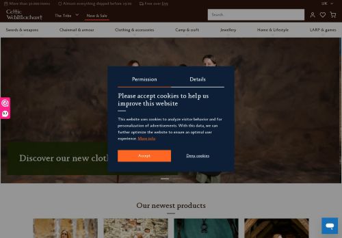 Celtic Web Merchant Uk capture - 2024-04-10 01:57:36