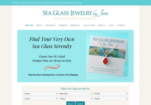 Sea Glass Jewelry By Jane capture - 2024-04-10 06:48:50