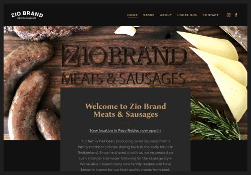 Zio Brand Meats And Sausages capture - 2024-04-10 12:09:58