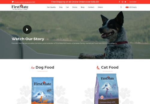 First Mate Pet Foods capture - 2024-04-10 13:05:36