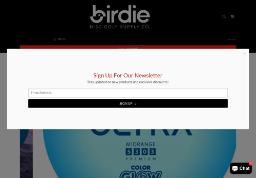 Birdie Disc Golf Supply Co capture - 2024-04-10 14:59:31