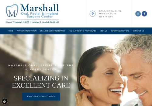 Marshall Oral, Facial & Implant Surgery Center capture - 2024-04-11 01:37:40
