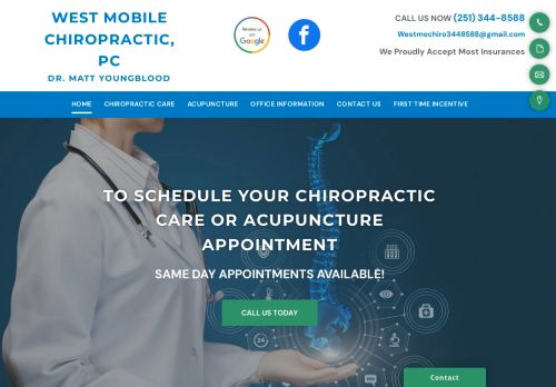 West Mobile Chiropractic capture - 2024-04-11 04:57:44