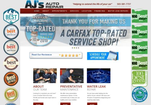 AJ's Auto Repair capture - 2024-04-11 08:59:30