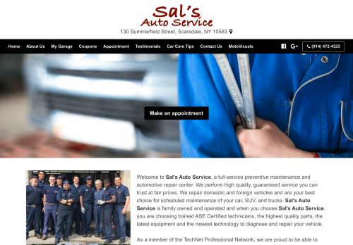 Sal's Auto Service capture - 2024-04-11 10:02:40