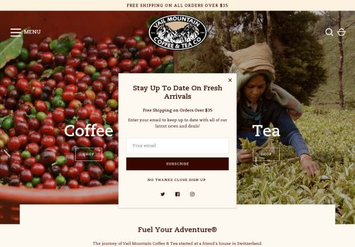 Vail Mountain Coffee & Tea capture - 2024-04-12 07:24:29